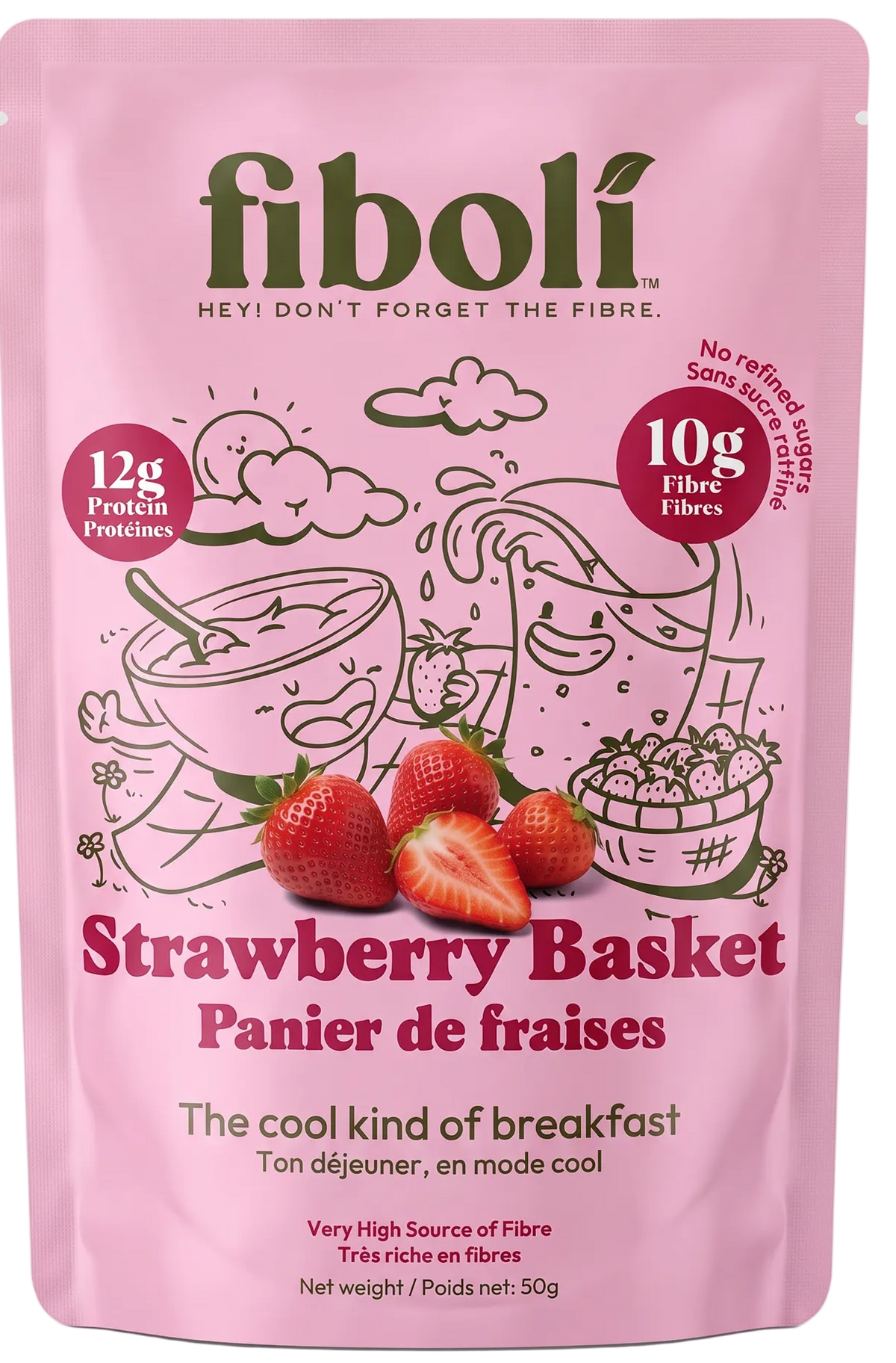 Panier de fraises